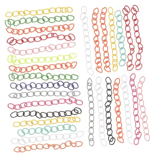 TEHAUX 1 Satz Heckketten-verlängerungskette Aus Edelstahl Freundinnen Schmuckherstellung Zubehör Erweiterungen Halsketten Halskette Verlängerungskette Schmuck Diy Kette 30 Stück TEHAUX 1 Satz Heckketten-verlängerungskette Aus Edelstahl Freundinnen Schmuckherstellung Zubehör Erweiterungen Halsketten Halskette Verlängerungskette Schmuck Diy Kette 30 Stück von TEHAUX
