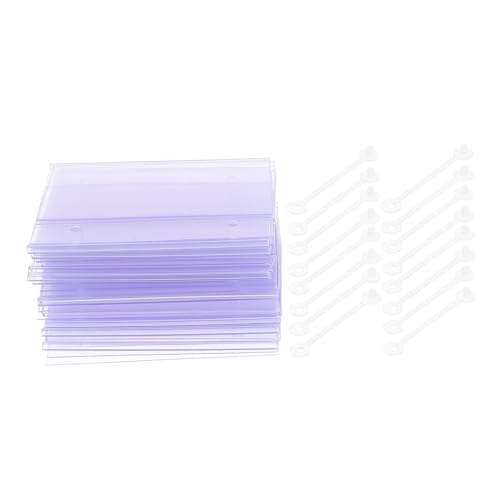 TEHAUX 1 Satz Pvc-preisschild Preisschilder Preisanzeige Ladenpreis-labels Preisauszeichnungsschilderetiketten Schnalle Tag Etiketten Für Preisschnallen Transparent 25 Stück TEHAUX 1 Satz Pvc-preisschild Preisschilder Preisanzeige Ladenpreis-labels Preisauszeichnungsschilderetiketten Schnalle Tag Etiketten Für Preisschnallen Transparent 25 Stück von TEHAUX
