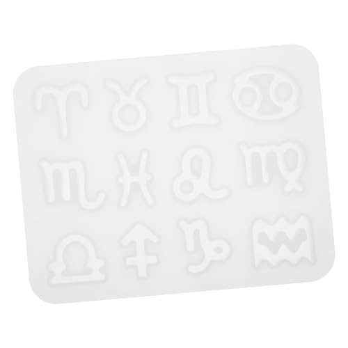 TEHAUX 1 Satz Silikonform für DIY Schmuck Sterne Pendants Gießform Leicht und Langlebig für Schlüsselanhänger und Handwerksprojekte Einfach zu Reinigen Verwenden von TEHAUX