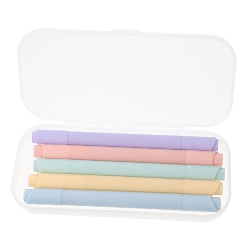 TEHAUX 1 Satz Textmarker schreibutensilien büroartikel stickbuch creme highlighter office supplies lesezeichen Scrapbook-Marker aus Kunststoff tägliches Zubehör Schulbuchmarker Plastik TEHAUX 1 Satz Textmarker schreibutensilien büroartikel stickbuch creme highlighter office supplies lesezeichen Scrapbook-Marker aus Kunststoff tägliches Zubehör Schulbuchmarker Plastik von TEHAUX