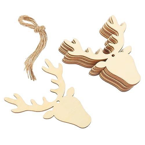 TEHAUX 1 Satz Weihnachtliche DIY Holz Anhänger Unbemalte Dekoration für Teiliges für Persönliche Gestaltung für Weihnachtsfeiern und Bastelprojekte TEHAUX 1 Satz Weihnachtliche DIY Holz Anhänger Unbemalte Dekoration für Teiliges für Persönliche Gestaltung für Weihnachtsfeiern und Bastelprojekte von TEHAUX