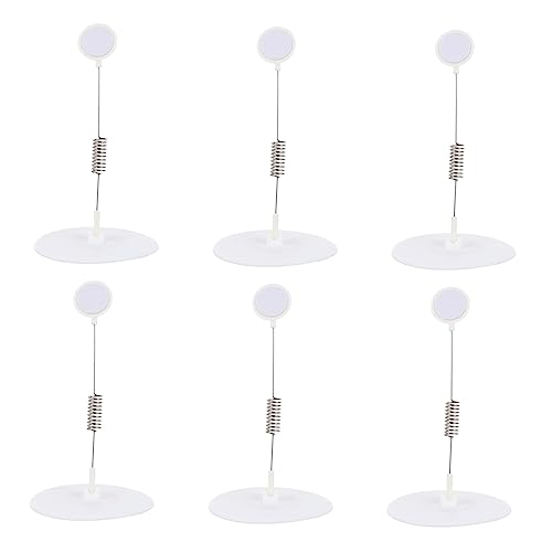TEHAUX 1 Satz Werbeclip Klebebandspender Clip Für Korbetiketten Supermarkt-etikett Aufkleber-organizer Klebrig Etiketten Für Vorratsbehälter Schild Körbe Etiketten Plastik Weiß 6 Stück TEHAUX 1 Satz Werbeclip Klebebandspender Clip Für Korbetiketten Supermarkt-etikett Aufkleber-organizer Klebrig Etiketten Für Vorratsbehälter Schild Körbe Etiketten Plastik Weiß 6 Stück von TEHAUX
