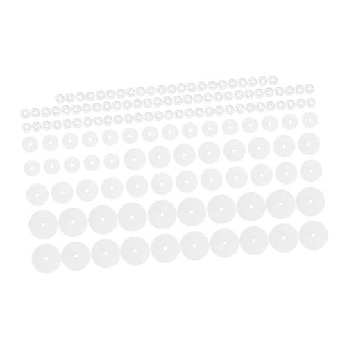 TEHAUX 1 Schachtel Transparente Silikon Ohrstecker Verschluss Pads Weiche Ohrring Rückseiten Schutz vor Ohrläppchenvergrößerung Komfortable Earring Cushions für Damen Schmuckzubehör von TEHAUX