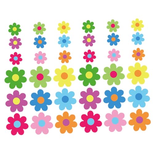 TEHAUX 1 Set Blumenausschnitte: Frühlingsblumen, Wandaufkleber, Pinnwand-set, Papierdekorationen Für Frühling, Sommer, Klassenzimmer, Schule, Geburtstagsparty TEHAUX 1 Set Blumenausschnitte: Frühlingsblumen, Wandaufkleber, Pinnwand-set, Papierdekorationen Für Frühling, Sommer, Klassenzimmer, Schule, Geburtstagsparty von TEHAUX