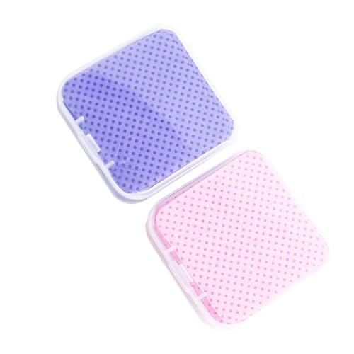 TEHAUX 1 Set Kleberreiniger-pads Klebstoffentferner Wischpads Punktmalerei Bildzubehör Nagelkleberentferner Tuchblatt Nail Art Supply TEHAUX 1 Set Kleberreiniger-pads Klebstoffentferner Wischpads Punktmalerei Bildzubehör Nagelkleberentferner Tuchblatt Nail Art Supply von TEHAUX