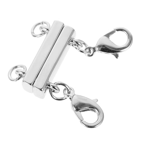 TEHAUX 1 Stück Kettengliederschnalle Layering-Halskettenverschluss geschichtet für Magnetischer Schmuckverschluss DIY Schmuckverschluss schmuck stecker Armband mit Magnetverschluss Kupfer von TEHAUX