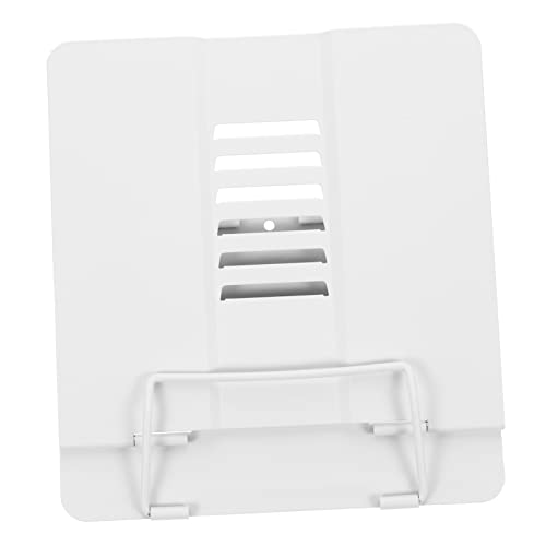 TEHAUX 1 Stück Leseregal Buchhalter Zum Lesen Inhaber Schreibtisch Regal Lesebuchständer Einstellbar Rotierend Aluminium Stand Klein Schmale Regale Gestell Über Staffelei Eisen Weiß TEHAUX 1 Stück Leseregal Buchhalter Zum Lesen Inhaber Schreibtisch Regal Lesebuchständer Einstellbar Rotierend Aluminium Stand Klein Schmale Regale Gestell Über Staffelei Eisen Weiß von TEHAUX