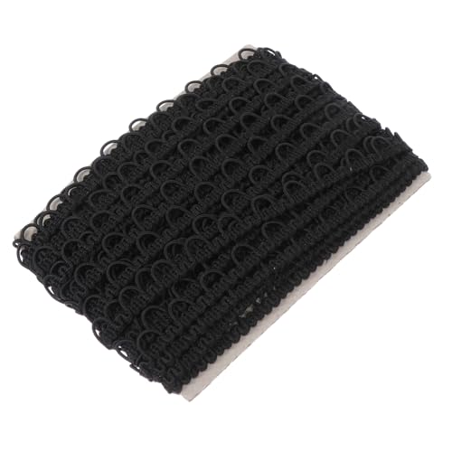 TEHAUX 1 Stück S Förmige Knopfspitze Pailletten Strass Dekorationen Blumenstrauß Spitzen Luxus Stoff Schleier Band Bestickte Schwebende Quaste Armbänder Kleiderschnur Zubehör von TEHAUX