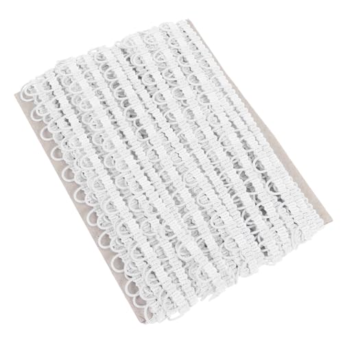 TEHAUX 1 Stück S Förmiger Knopfspitze Jutestoff Bestickter Seidenstoff Dekorationen Schneiderpuppe Blumenband Spitzenbody Für Damen Band Für Blumenstrauß Spitzenband von TEHAUX