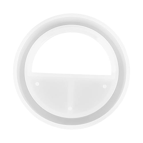 TEHAUX 1 Stück Silikonform Pflanzertöpfe Topf Gießform Blumentopfform aus Silikon Blumenpflanzerform Wandpflanzer Form Gießform für Blumentöpfe Form aus Epoxidharz Kieselgel Transparent von TEHAUX