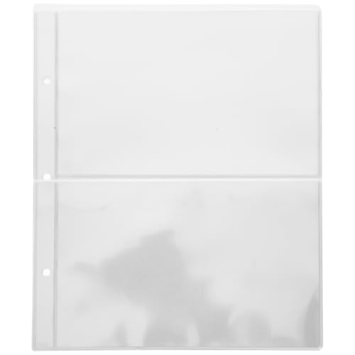 TEHAUX 10 Blatt Geldscheinseiten 2 Geldscheinhüllen Aus Pvc 3 Löcher Papiergeld-Sammelseiten Für Ordner Briefmarken Sammelalbum Banknoten TEHAUX 10 Blatt Geldscheinseiten 2 Geldscheinhüllen Aus Pvc 3 Löcher Papiergeld-Sammelseiten Für Ordner Briefmarken Sammelalbum Banknoten von TEHAUX