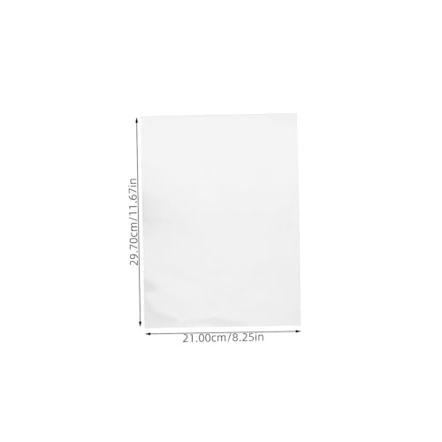 TEHAUX 10 Blatt Hochtransparente Doppelseitige Klebefolien Selbstklebend Starke Haftung Vielseitiges Klebeband für Bastelarbeiten Büro und Zuhause von TEHAUX
