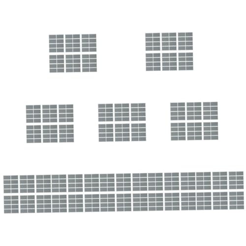 TEHAUX 10 Sätze Rubbelkarten-aufkleber Erwachsene Aufdecken Klein Kratzer Cool Kratzlotterie Kratzsticker Etiketten Abkratzen Aufkleberetiketten Selber Machen Papier Silver 200 Stück * 10 von TEHAUX