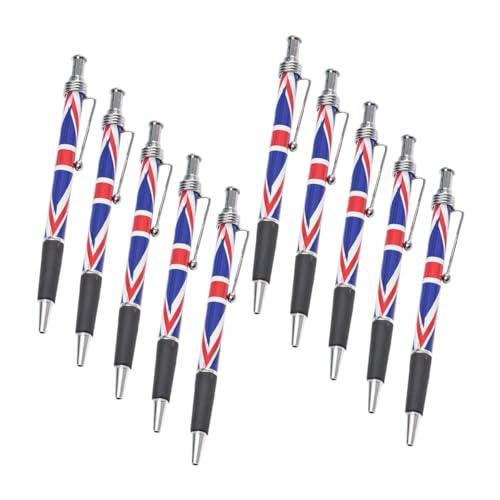 TEHAUX 10 Stück Flaggen Kugelschreiber Home Office Zubehör Stift Schreibtischzubehör Bürostift Kugelschreiber Für Den Heimgebrauch Patriotischer Stift TEHAUX 10 Stück Flaggen Kugelschreiber Home Office Zubehör Stift Schreibtischzubehör Bürostift Kugelschreiber Für Den Heimgebrauch Patriotischer Stift von TEHAUX