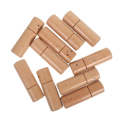 TEHAUX 10 Stück Holzsteckpuppen aus Naturbelassenem Buchenholz Unbemalte Holzfiguren für DIY Bastelprojekte Malen Zeichnen und Kreative Kinderzimmerdeko Handliche Holzpuppen für TEHAUX 10 Stück Holzsteckpuppen aus Naturbelassenem Buchenholz Unbemalte Holzfiguren für DIY Bastelprojekte Malen Zeichnen und Kreative Kinderzimmerdeko Handliche Holzpuppen für von TEHAUX