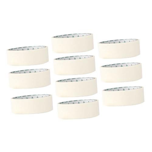 TEHAUX 10 Stück Malen -Abdeckband Handwerk Abdeckband Masse Papier Klebeband Klebstoff Malerbänder selbstgemachte abklebebänder selbstklebende Zeichenbänder DIY-Klebebänder Weiß TEHAUX 10 Stück Malen -Abdeckband Handwerk Abdeckband Masse Papier Klebeband Klebstoff Malerbänder selbstgemachte abklebebänder selbstklebende Zeichenbänder DIY-Klebebänder Weiß von TEHAUX