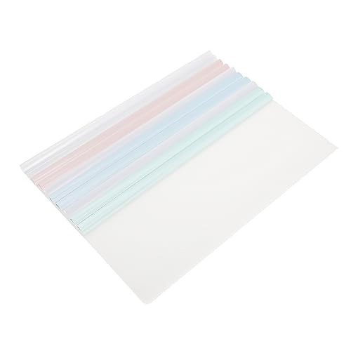 TEHAUX 10 Stück Ordner aufbewahrungsdose storage boxes aktentaschen Dokumentenbox aktenmappe ordnee Datei Aktenhalter briefumschläge praktische Aufbewahrungsmappen A4-Papierhalter Plastik von TEHAUX