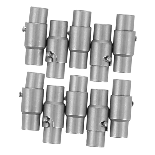 TEHAUX 10 Stück Schmuckverschlüsse Magnetverschlüsse DIY Armband Schmuckverbinder Schmuckverschlüsse Seilschnallenverschlüsse Für Schmuck TEHAUX 10 Stück Schmuckverschlüsse Magnetverschlüsse DIY Armband Schmuckverbinder Schmuckverschlüsse Seilschnallenverschlüsse Für Schmuck von TEHAUX