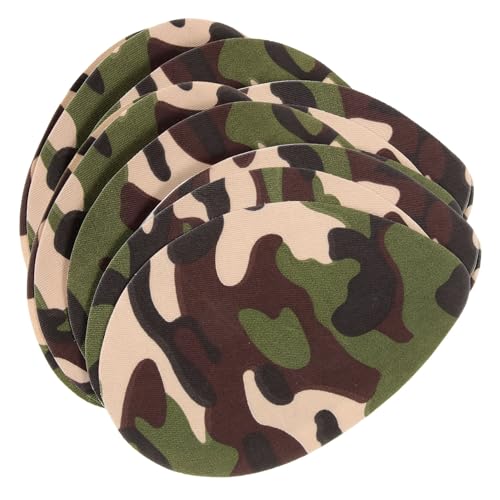 TEHAUX 10 Stück Teiliges Camouflage Aufnäher zum Aufbügeln und Annähen Flexible Patch Flicken für Kleidung Rucksäcke Hüte und Schuhe DIY Reparatur und Dekoration Weicher Einfache von TEHAUX
