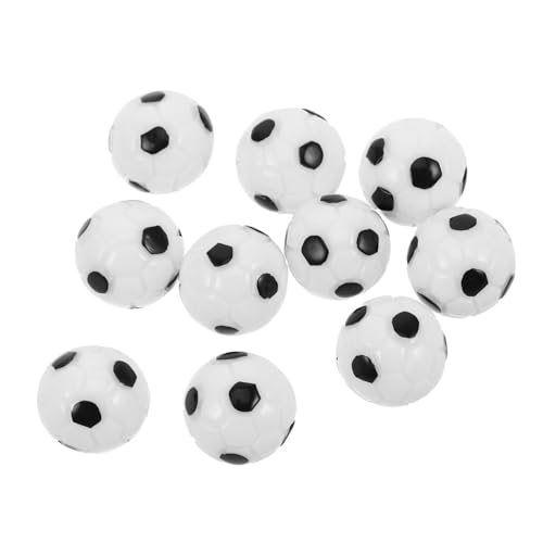 TEHAUX 10 Stück Teiliges Fußball Anhänger aus Resin Realistisches Soccer Ball Design DIY Charms für Armbänder Halsketten Ohrringe und Schlüsselanhänger Fan Zubehör für Europa und Mexiko TEHAUX 10 Stück Teiliges Fußball Anhänger aus Resin Realistisches Soccer Ball Design DIY Charms für Armbänder Halsketten Ohrringe und Schlüsselanhänger Fan Zubehör für Europa und Mexiko von TEHAUX