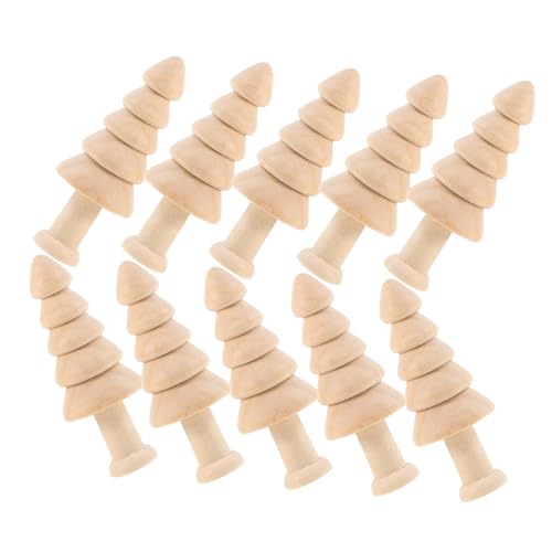 TEHAUX 10 Stück Teiliges Mini Holz Weihnachtsbäume Unbehandelt DIY Bastelset für Erwachsene Flache Oberfläche zum Bemalen und Gestalten Weihnachtsdeko Holzfiguren für Kreative TEHAUX 10 Stück Teiliges Mini Holz Weihnachtsbäume Unbehandelt DIY Bastelset für Erwachsene Flache Oberfläche zum Bemalen und Gestalten Weihnachtsdeko Holzfiguren für Kreative von TEHAUX