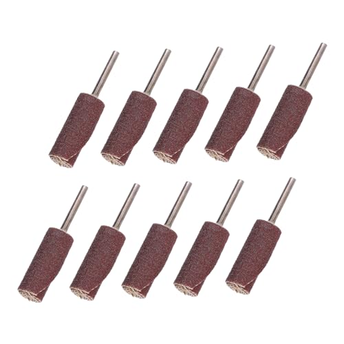 TEHAUX 10 Stück Teiliges Sandpapier Schleifrad Set Flap Wheel Zubehör Robust und Langlebig für Effizientes Schleifen und Polieren Fiberglas TEHAUX 10 Stück Teiliges Sandpapier Schleifrad Set Flap Wheel Zubehör Robust und Langlebig für Effizientes Schleifen und Polieren Fiberglas von TEHAUX