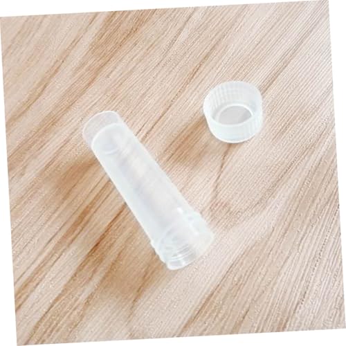 TEHAUX 10 Stück Transparente Aufbewahrungsröhrchen aus Robustem PP für Sticknadeln Nadelhalter Tube zur Sicheren Aufbewahrung von Nähzubehör Kompakt und Langlebig für Handarbeiten und von TEHAUX