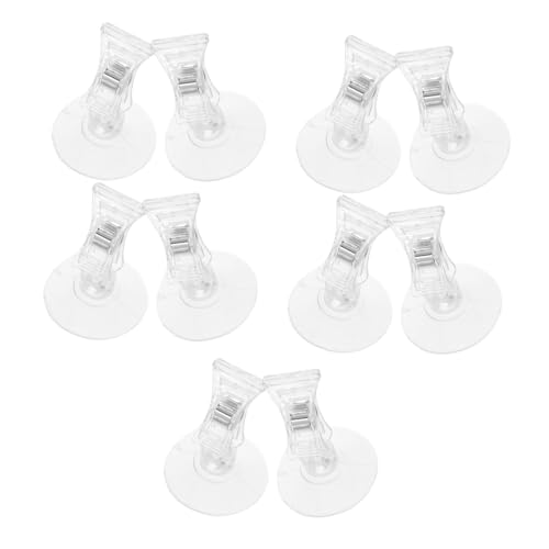TEHAUX 10 Stück Transparente Saugnapf clip Preisschildhalter für Etiketten Einfach Anzubringen Vielseitig für Werbung Verkaufsförderung und Displays in Geschäften Supermärkten Büro und TEHAUX 10 Stück Transparente Saugnapf clip Preisschildhalter für Etiketten Einfach Anzubringen Vielseitig für Werbung Verkaufsförderung und Displays in Geschäften Supermärkten Büro und von TEHAUX