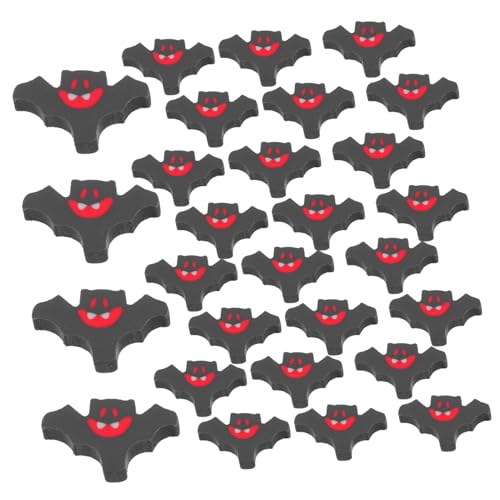 TEHAUX 100 Halloween-mini-radiergummis: Niedliche Radiergummis in Fledermausform Für Preise Im Klassenzimmer, Partygeschenke – Süßes Oder Saures von TEHAUX