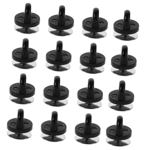 TEHAUX 100 Satz Broschen Rückseiten Schmetterlings-clutch Pin Backings aus Metall und Gummi Sicherer Halt für DIY Schmuck Anstecker Hutdekorationen Langlebig und Bequem für Alltag von TEHAUX