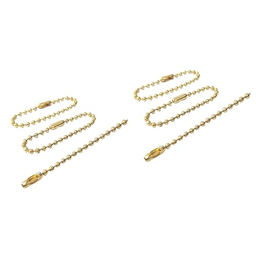 TEHAUX 100 Stk Schlüsselanhänger Edelstahlkette Ketten Tag-Kette Perlenkette Schlüsselringe langer Perlenverschluss Kugelkette einstellbar die Kette Etikett Schlüsselbund TEHAUX 100 Stk Schlüsselanhänger Edelstahlkette Ketten Tag-Kette Perlenkette Schlüsselringe langer Perlenverschluss Kugelkette einstellbar die Kette Etikett Schlüsselbund von TEHAUX
