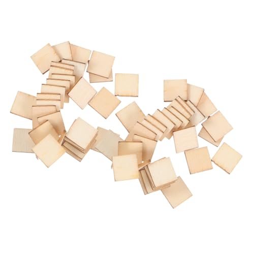 TEHAUX 100 Stk. Quadratische Holzrohlinge zum Basteln Unvollendete Holzplatten für DIY Kunsthandwerk Malen Hochzeit Dekoration Natürliche Holzscheiben für Kreative Handarbeit TEHAUX 100 Stk. Quadratische Holzrohlinge zum Basteln Unvollendete Holzplatten für DIY Kunsthandwerk Malen Hochzeit Dekoration Natürliche Holzscheiben für Kreative Handarbeit von TEHAUX