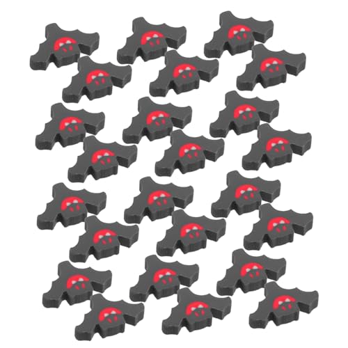 TEHAUX 100 Stück Halloween Fledermaus Radiergummis Mini Radiergummi für Lustige Gummiradierer als Goody Bag Füller und Schulparty Preise Sauberes Radieren Langlebiges Material von TEHAUX