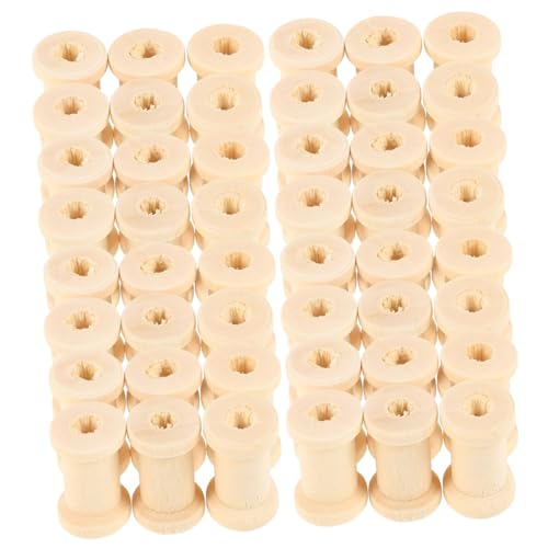 TEHAUX 100 Stück Holzspulen Natürliche Garnspulen für Handarbeit Nähen Stricken Weben Praktische Garnhalter zur Fadenorganisation ohne Verknotung Langlebig und Platzsparend TEHAUX 100 Stück Holzspulen Natürliche Garnspulen für Handarbeit Nähen Stricken Weben Praktische Garnhalter zur Fadenorganisation ohne Verknotung Langlebig und Platzsparend von TEHAUX