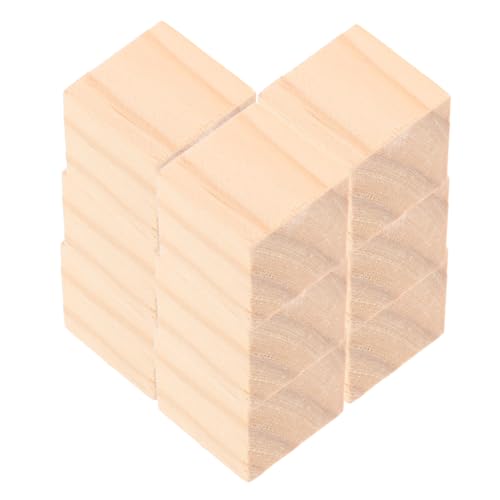 TEHAUX 100 Stück Holzwürfel Unbehandelte Quadratische Holzblöcke zum Basteln Stapelbare DIY Holzbausteine für Familienaktivitäten und Dekoration TEHAUX 100 Stück Holzwürfel Unbehandelte Quadratische Holzblöcke zum Basteln Stapelbare DIY Holzbausteine für Familienaktivitäten und Dekoration von TEHAUX