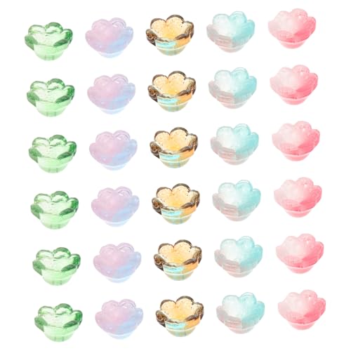 TEHAUX 100 Stück Teiliges Glasperlen Glockenblumen Farbverlauf Bunte DIY Schmuckperlen für Armbänder Halsketten Ohrringe Handgefertigte Perlen Zubehör für Kreative Schmuckherstellung TEHAUX 100 Stück Teiliges Glasperlen Glockenblumen Farbverlauf Bunte DIY Schmuckperlen für Armbänder Halsketten Ohrringe Handgefertigte Perlen Zubehör für Kreative Schmuckherstellung von TEHAUX