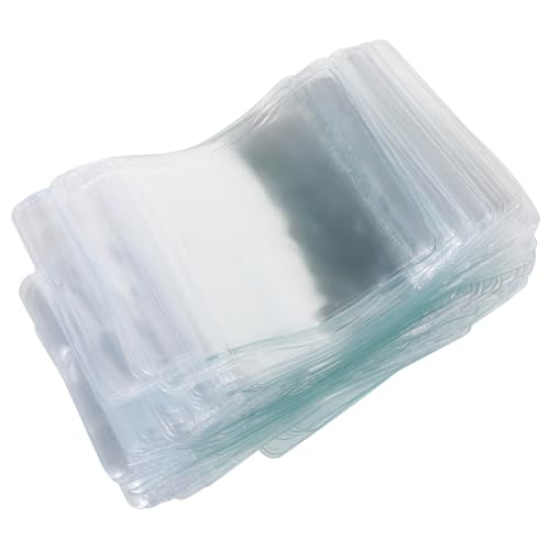 TEHAUX 100 Stück Transparente PVC Zipper Beutel Wiederverschließbare Schmuck Aufbewahrungsbeutel mit Luftdichtem Verschluss Kratzfest Schützend für Perlen Ringe Edelsteine Organizer TEHAUX 100 Stück Transparente PVC Zipper Beutel Wiederverschließbare Schmuck Aufbewahrungsbeutel mit Luftdichtem Verschluss Kratzfest Schützend für Perlen Ringe Edelsteine Organizer von TEHAUX