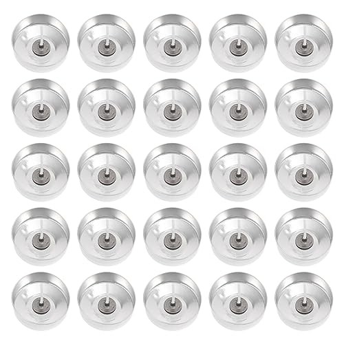 TEHAUX 100 Teelichtbecher Aluminium Teelichtdosen Metall Mit 100 Kerzendochten Leere Kerzengläser Kerzenform Für Diy-Kerzenherstellungszubehör TEHAUX 100 Teelichtbecher Aluminium Teelichtdosen Metall Mit 100 Kerzendochten Leere Kerzengläser Kerzenform Für Diy-Kerzenherstellungszubehör von TEHAUX