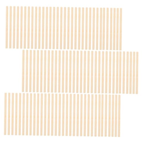 TEHAUX 1000 Stück Diy Holzstäbchen für Bastelmaterial für Kreative Handarbeiten Robuste und Langlebige Holzsticks für Diy Projekte und Lernzubehör von TEHAUX