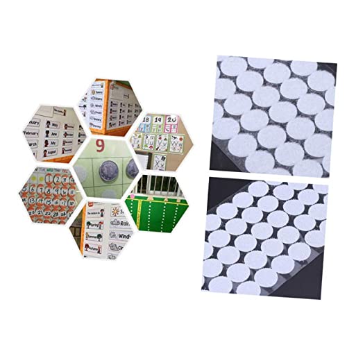TEHAUX 1000 Stück Klettband Selbstklebend Rund Durchmesser Hochwertige Dot Tapes mit Starker Haftung für Wand und Bastelarbeiten Wasserfest und Langlebig TEHAUX 1000 Stück Klettband Selbstklebend Rund Durchmesser Hochwertige Dot Tapes mit Starker Haftung für Wand und Bastelarbeiten Wasserfest und Langlebig von TEHAUX