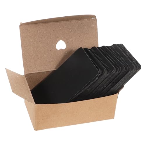TEHAUX 100Stücke Schwarze Blankokarten Karteikarten aus Leere Grußkarten für DIY Projekte Design für Notizen Lesezeichen und Kreative Anwendungen TEHAUX 100Stücke Schwarze Blankokarten Karteikarten aus Leere Grußkarten für DIY Projekte Design für Notizen Lesezeichen und Kreative Anwendungen von TEHAUX