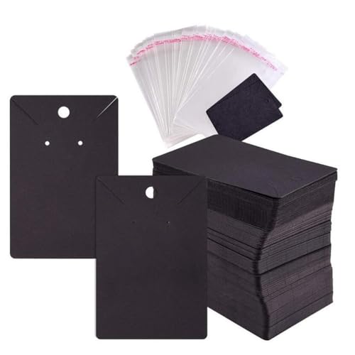TEHAUX 100stücke Schmuckdisplaykarten Mit Vorgestanzten Löchern Für Ohrringe Und Halsketten Praktische Schmuck-verpackungskarten Aus Hochwertigem Karton Für Aufbewahrung Und TEHAUX 100stücke Schmuckdisplaykarten Mit Vorgestanzten Löchern Für Ohrringe Und Halsketten Praktische Schmuck-verpackungskarten Aus Hochwertigem Karton Für Aufbewahrung Und von TEHAUX