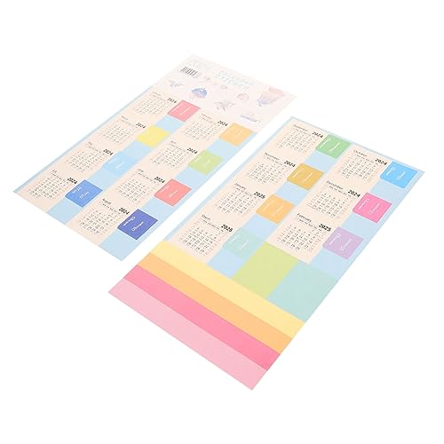 TEHAUX 10Sätze Kalenderindexaufkleber Teiliges Notizblockaufkleber für Effiziente Planung für Terminkalender und Journale Praktisch für Notizen und Organisation TEHAUX 10Sätze Kalenderindexaufkleber Teiliges Notizblockaufkleber für Effiziente Planung für Terminkalender und Journale Praktisch für Notizen und Organisation von TEHAUX