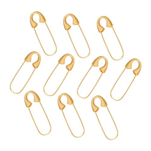 TEHAUX 10Stücke Zinklegierung Sicherheitsnadeln für DIY Handwerk Ersetzbare Sicherheitsstifte für Kleidung Broschen und Schmuckherstellung Langlebige Accessoires für Projekte TEHAUX 10Stücke Zinklegierung Sicherheitsnadeln für DIY Handwerk Ersetzbare Sicherheitsstifte für Kleidung Broschen und Schmuckherstellung Langlebige Accessoires für Projekte von TEHAUX