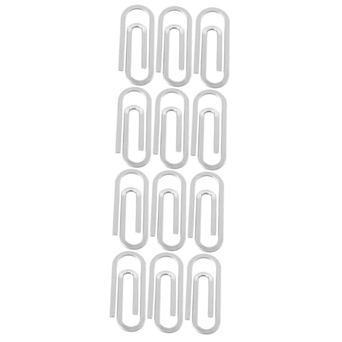 TEHAUX 12 Stück Brieftaschen Quittungshalter Clip Büroklammern Metall Rechnungsklammer Metall Geldklammern Halter Clips Akten Befestigungsklammer Schreibtisch Büroklammer TEHAUX 12 Stück Brieftaschen Quittungshalter Clip Büroklammern Metall Rechnungsklammer Metall Geldklammern Halter Clips Akten Befestigungsklammer Schreibtisch Büroklammer von TEHAUX