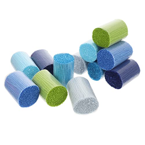 TEHAUX 12 Stück Teiliges DIY Knüpfgarn Acrylfaser für Teppichknüpferei Vorgeschnittenes Garn für Heimtextilien und Handarbeiten für Latch Hook Projekte TEHAUX 12 Stück Teiliges DIY Knüpfgarn Acrylfaser für Teppichknüpferei Vorgeschnittenes Garn für Heimtextilien und Handarbeiten für Latch Hook Projekte von TEHAUX