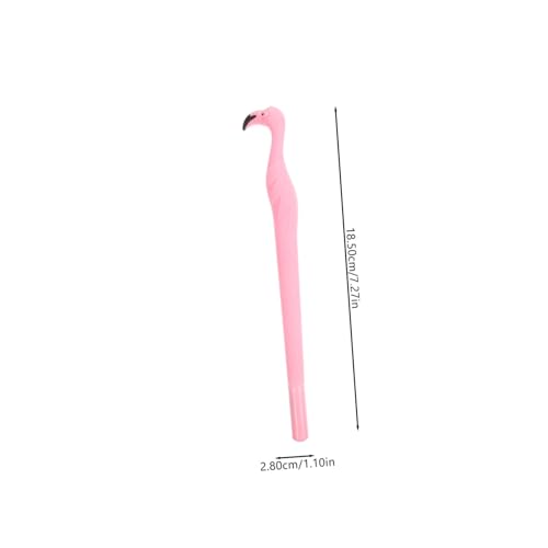 TEHAUX 12 Stück Teiliges Flamingo Schwarz Niedliche Cartoon kugelschreiber für Schule Leicht Langlebig und Komfortabel zum Schreiben und Zeichnen von TEHAUX