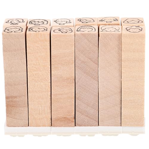 TEHAUX 12 Stück Teiliges Holzstempel Niedlichen DIY motiven Langlebig und Vielseitig für Basteln Kartengestaltung und Scrapbooking Einfache Handhabung für Kreative Dekorationen TEHAUX 12 Stück Teiliges Holzstempel Niedlichen DIY motiven Langlebig und Vielseitig für Basteln Kartengestaltung und Scrapbooking Einfache Handhabung für Kreative Dekorationen von TEHAUX