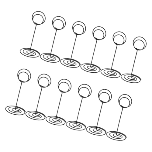 TEHAUX 12 Stück Teiliges Metall Tischkartenhalter Platzkartenhalter in Kompakte Langlebig und Wiederverwendbar für Hochzeit Geburtstag Party und Tischdekoration TEHAUX 12 Stück Teiliges Metall Tischkartenhalter Platzkartenhalter in Kompakte Langlebig und Wiederverwendbar für Hochzeit Geburtstag Party und Tischdekoration von TEHAUX
