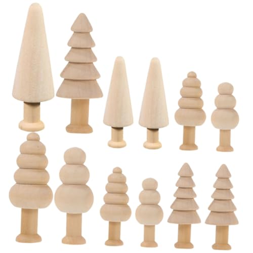 TEHAUX 12Stücke Unbemalte Holzfiguren Für Weihnachten DIY Weihnachtsbaumschmuck Zum Basteln Und Dekoratives Holzhandwerk Für Weihnachtsdekorationen TEHAUX 12Stücke Unbemalte Holzfiguren Für Weihnachten DIY Weihnachtsbaumschmuck Zum Basteln Und Dekoratives Holzhandwerk Für Weihnachtsdekorationen von TEHAUX